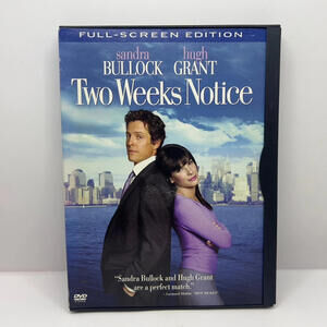 Two Weeks Notice (DVD, 2003, Full Screen Edition)